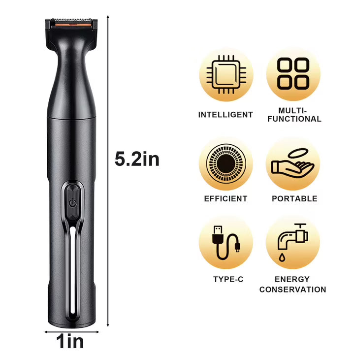 4-in-1 Men's Multifunctional Electric Shaver and Nose Hair Trimmer