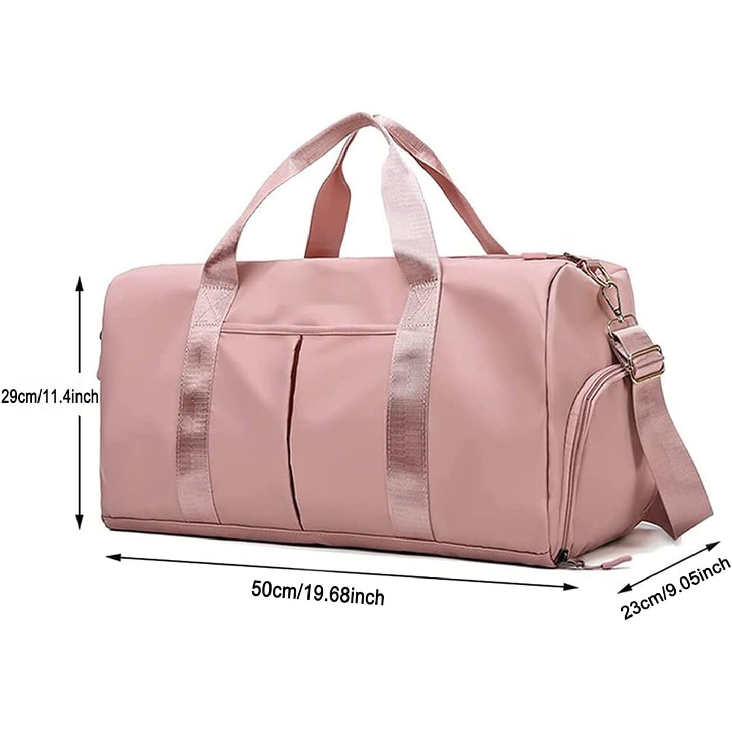 Duffel Bag Embroidered Sports Gym Bag