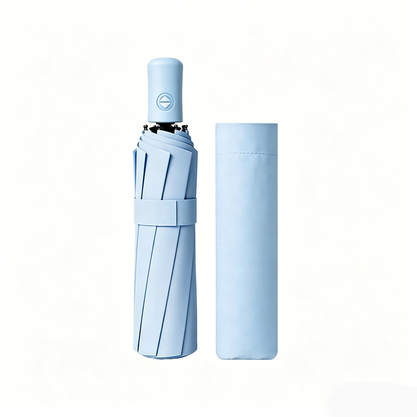 UV Protection Travel Umbrella Compact for Rain and Sun UPF 50+ Windproof Portable