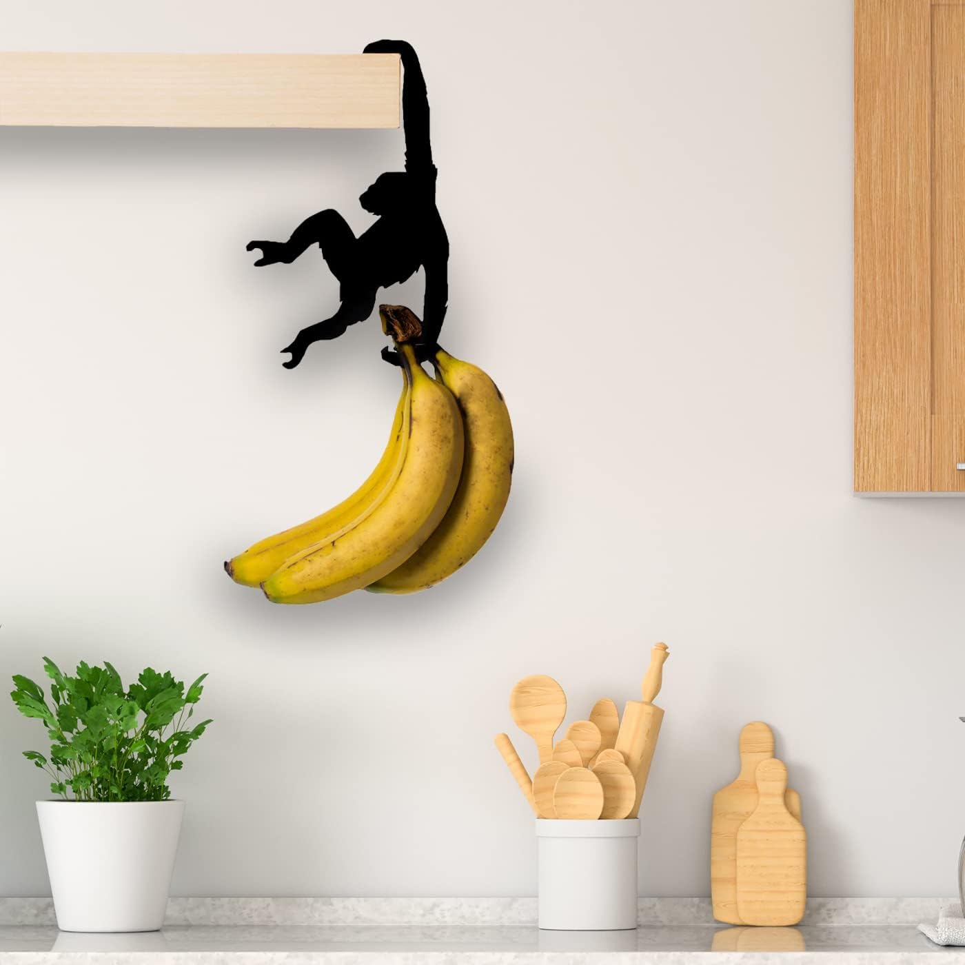3PCS Unique Banana Holder Balance Hook