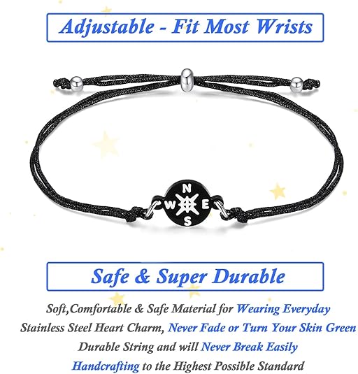 Unique Grad Cap Box 2026 Graduation Gifts for Her/Him - Adjustable Unisex Bracelet