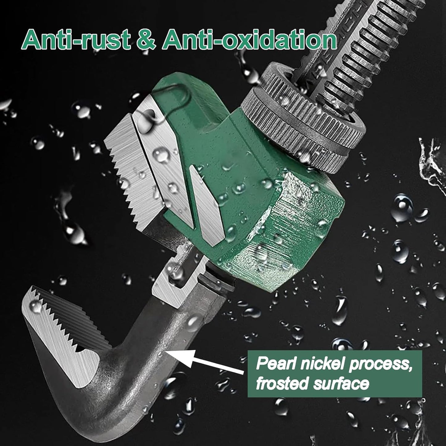 Adjustable Wrench for Construction Machine Automobiles Home Repairs