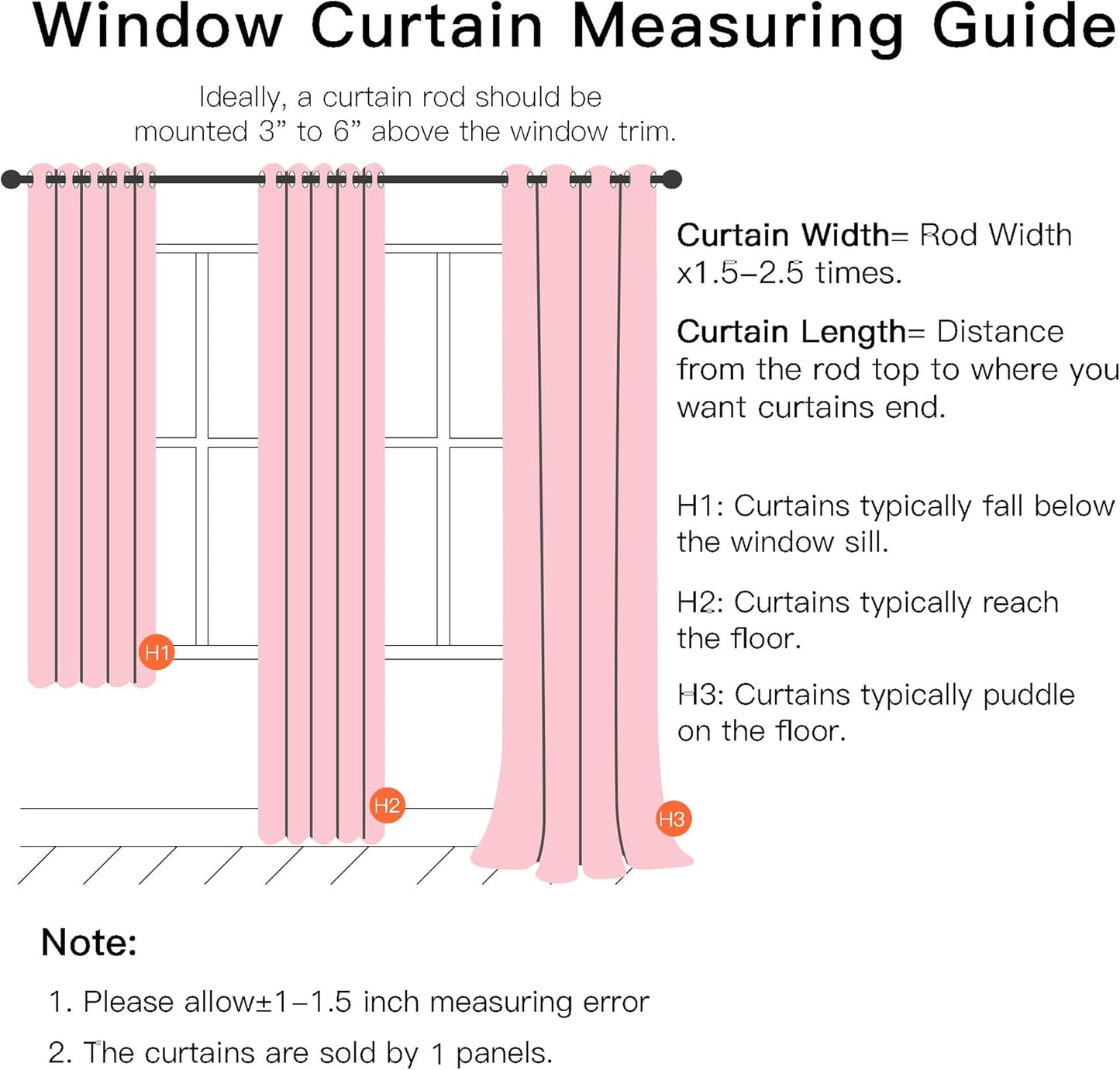 Star Cutout Window Blackout Curtains Bedroom Window Room Darkening Curtains