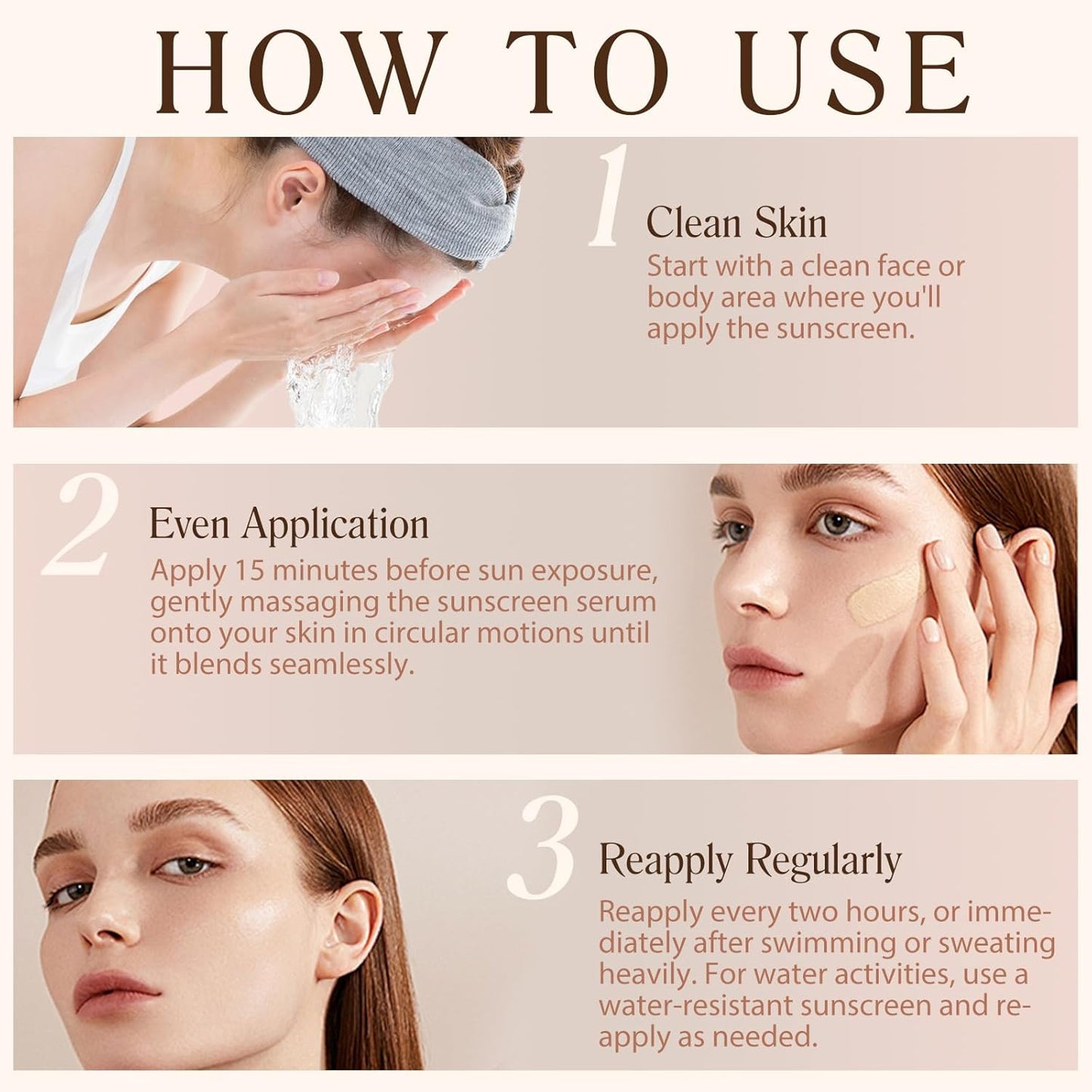 4 in 1 Foundation- Medium Spectrum with SPF 50+, Anti-Aging, Concealer, Sun Protection, Hydrating Color Changing