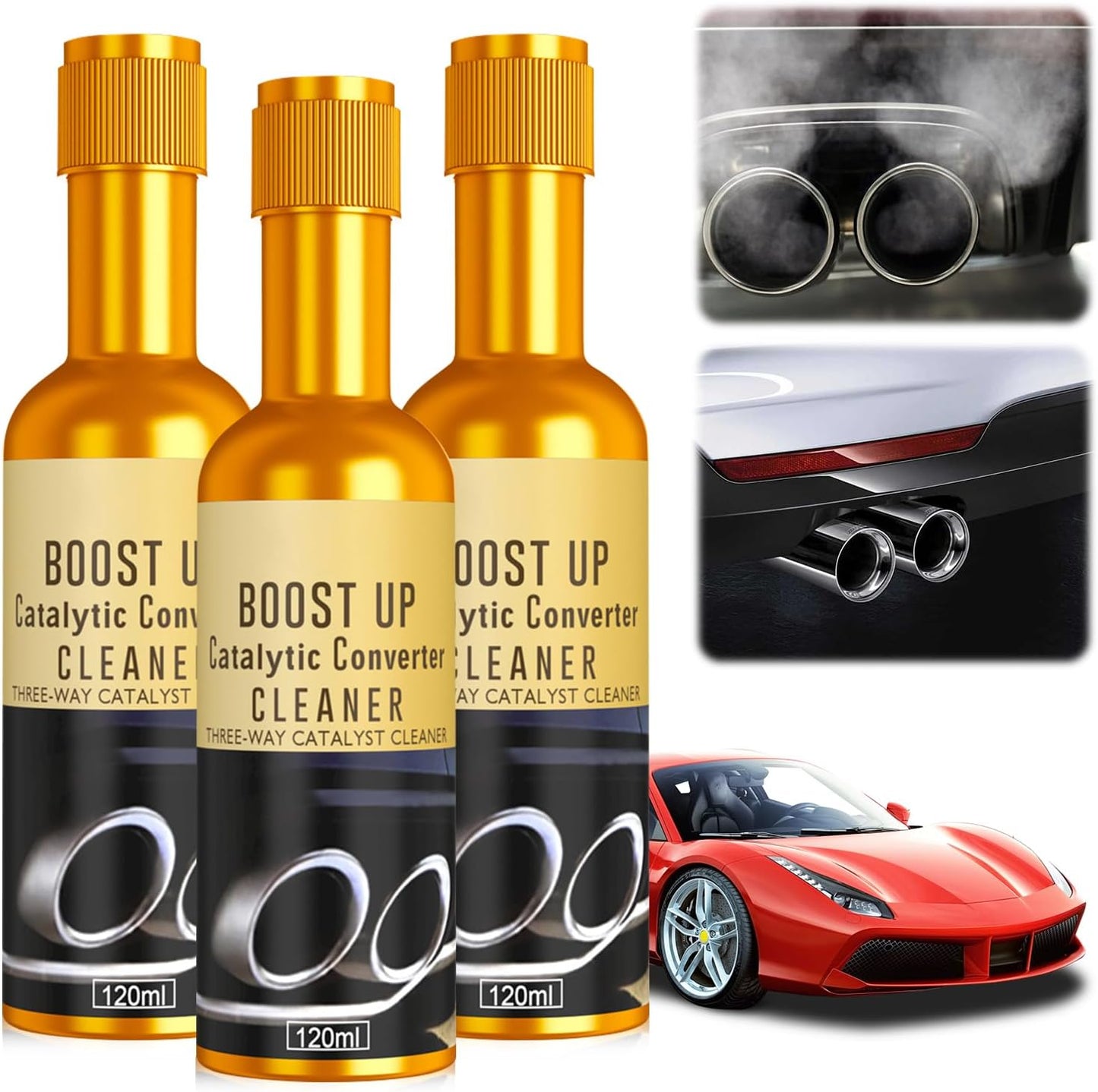Catalytic Converter Cleaner, Boost Up Catalytic Convertor Cleaner, Pipe Carbon Removal
