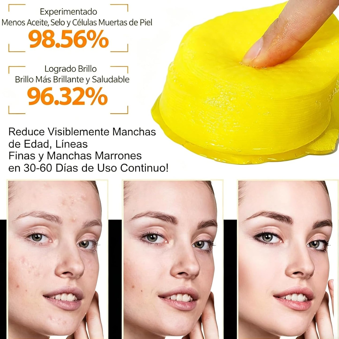 Turmeric & Kojic Cleansing Pads - 20 Pads for Deep Pore Clean