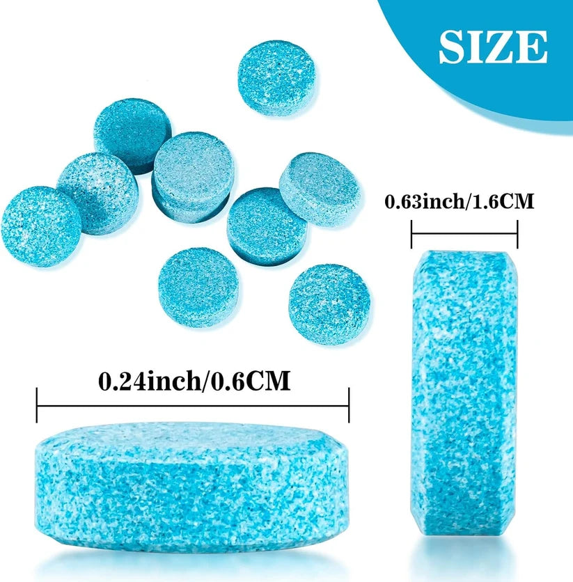 50Pcs Car Windshield Washer Fluid concentrate Tablets