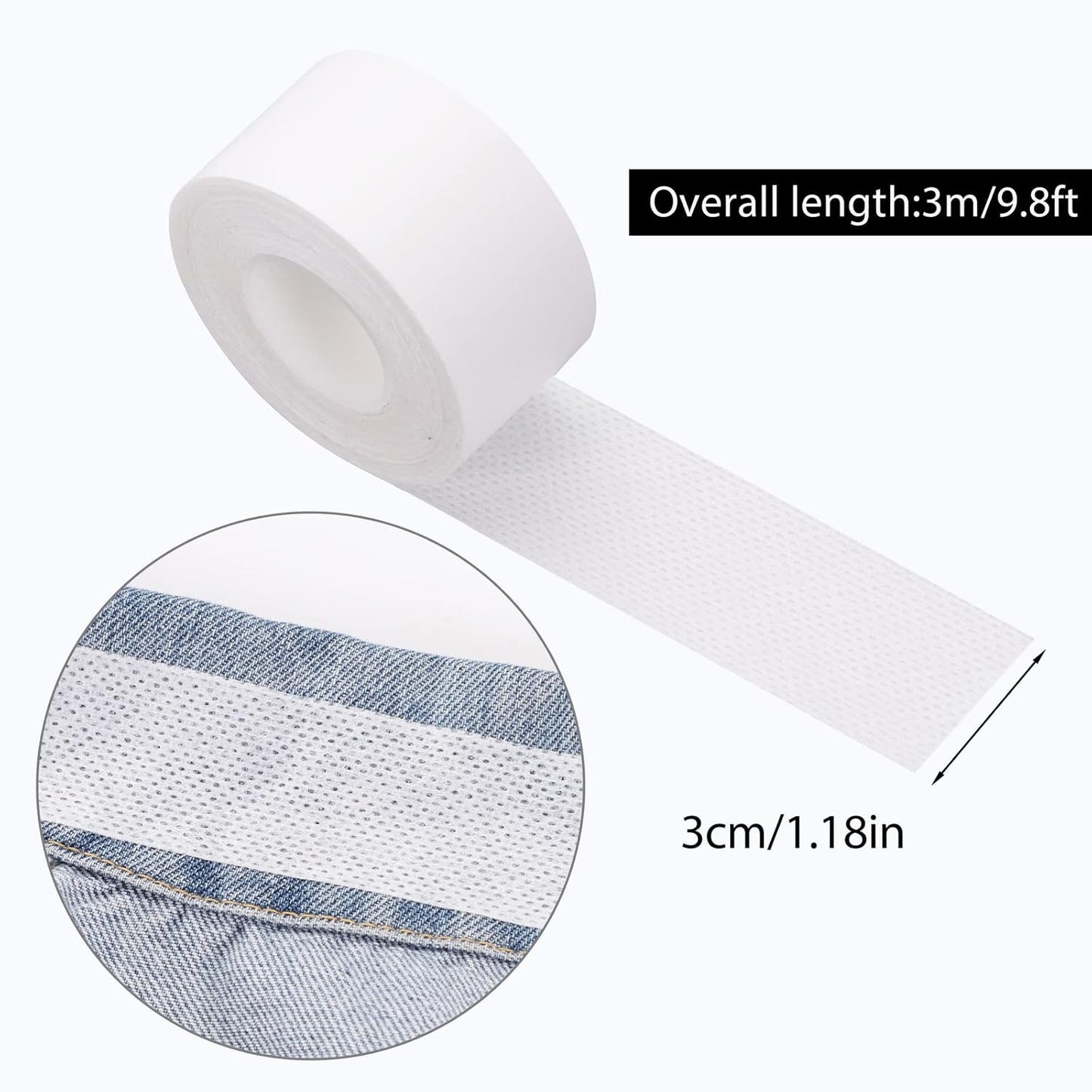 2 Roll Disposable Collar Protector Sweat Pads Self-adhesive