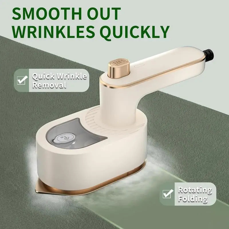 Mini Handheld Steamer Iron for Clothes with Dry & Wet