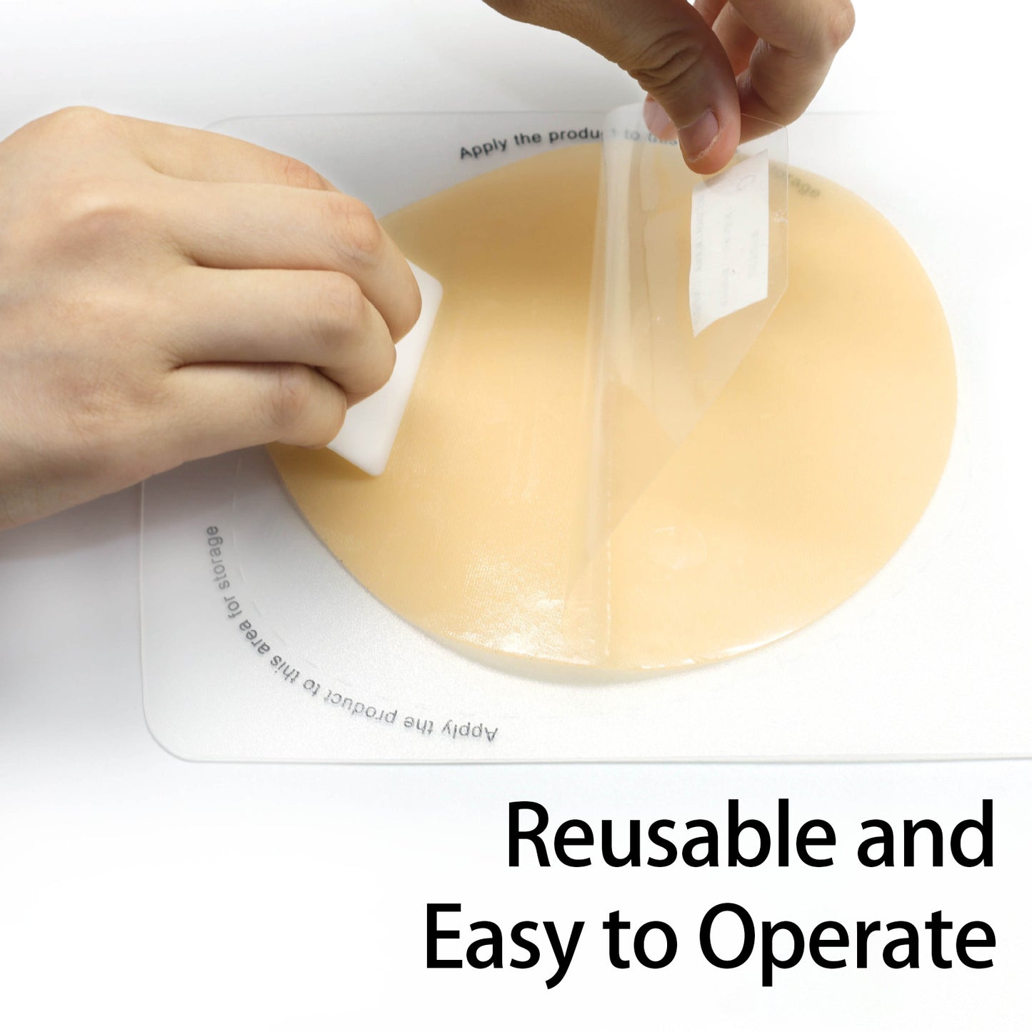 1 Pair Silicone Sticky Bra -Strapless with Nipple Cover & Storage Board