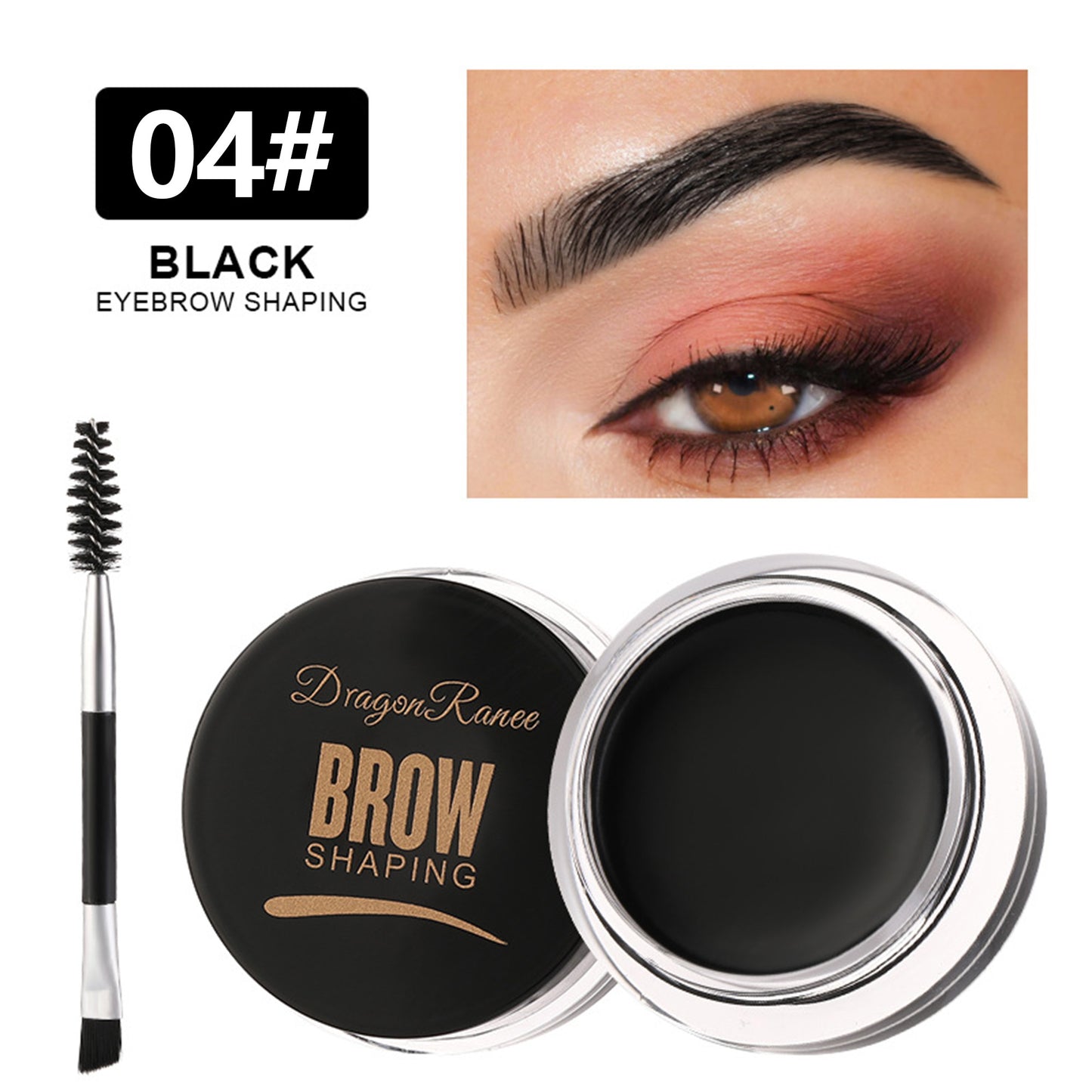 3D Matte Eyebrow Cream Long Lasting Waterproof and Enhancers Eyebrow Soft Smooth