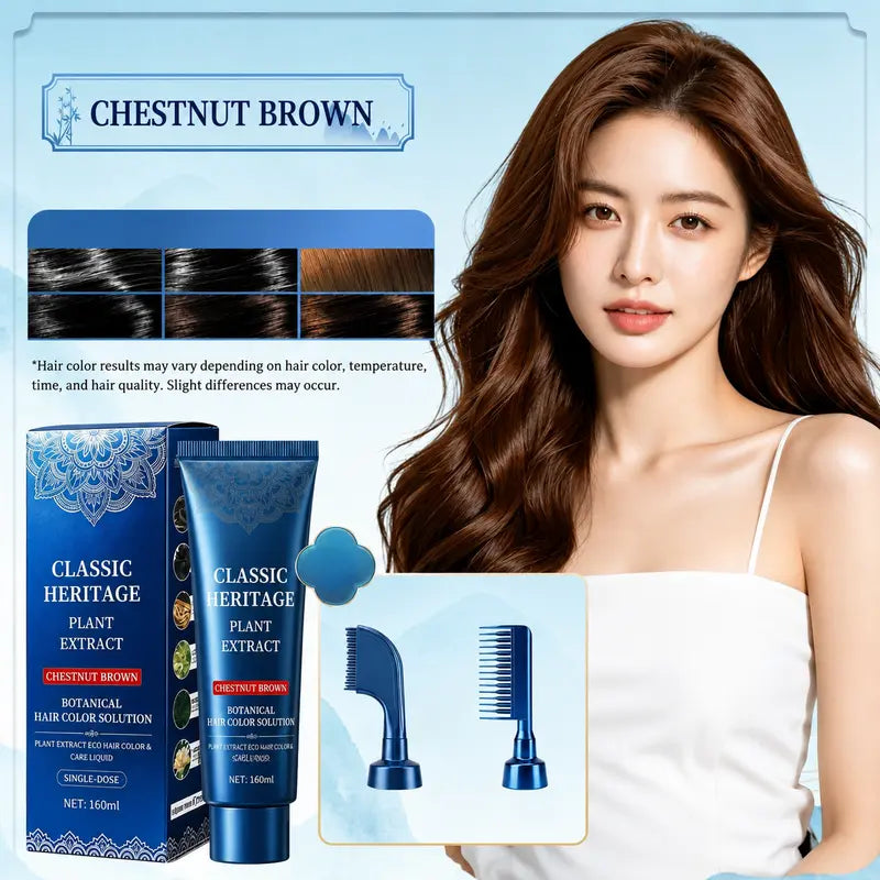 Dual-Comb Easy Hair Color Comb for Home Use