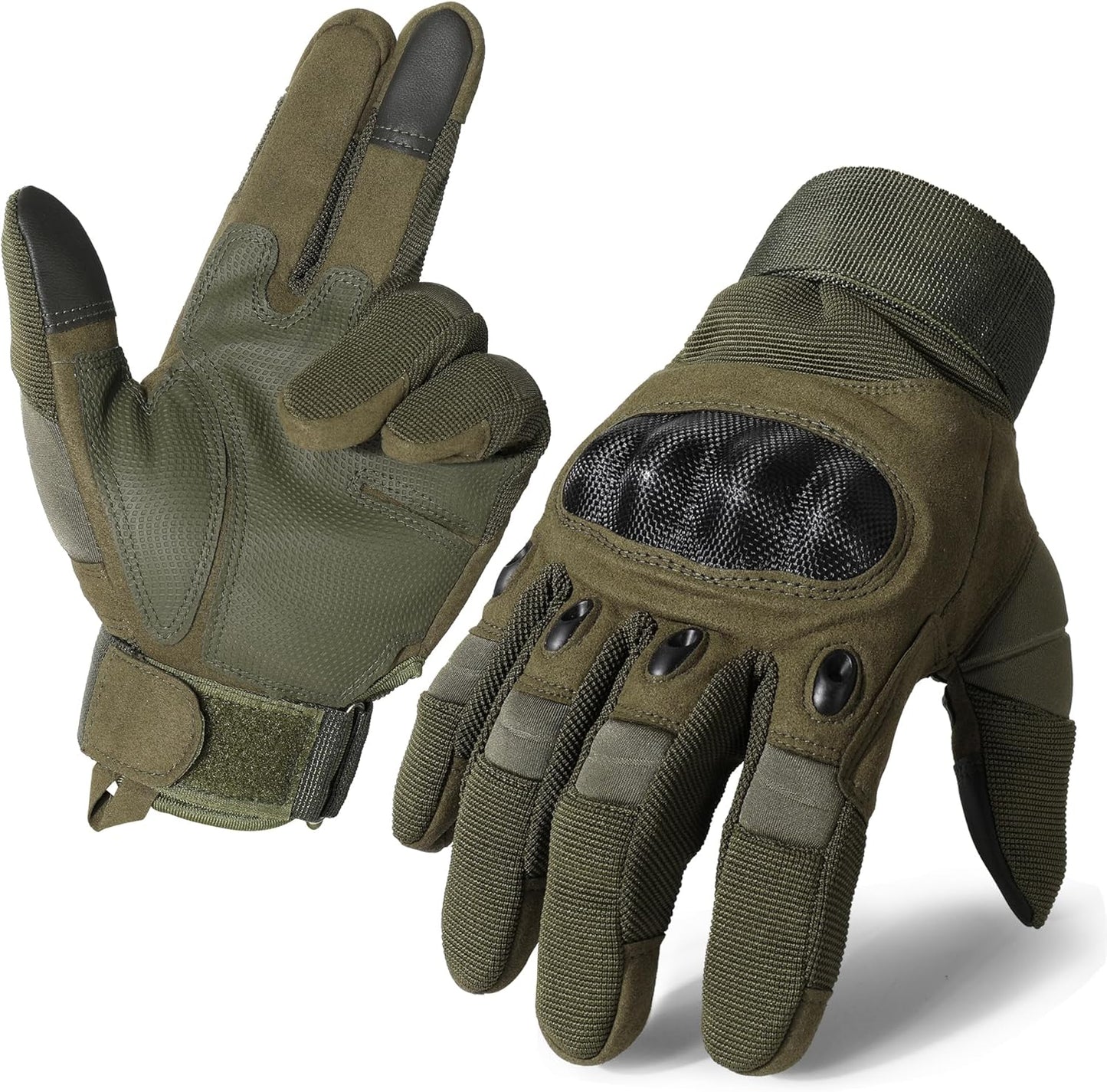 1 Pair Tactical Gloves for Men Touchscreen Airsoft Paintball Motorcycle Gloves