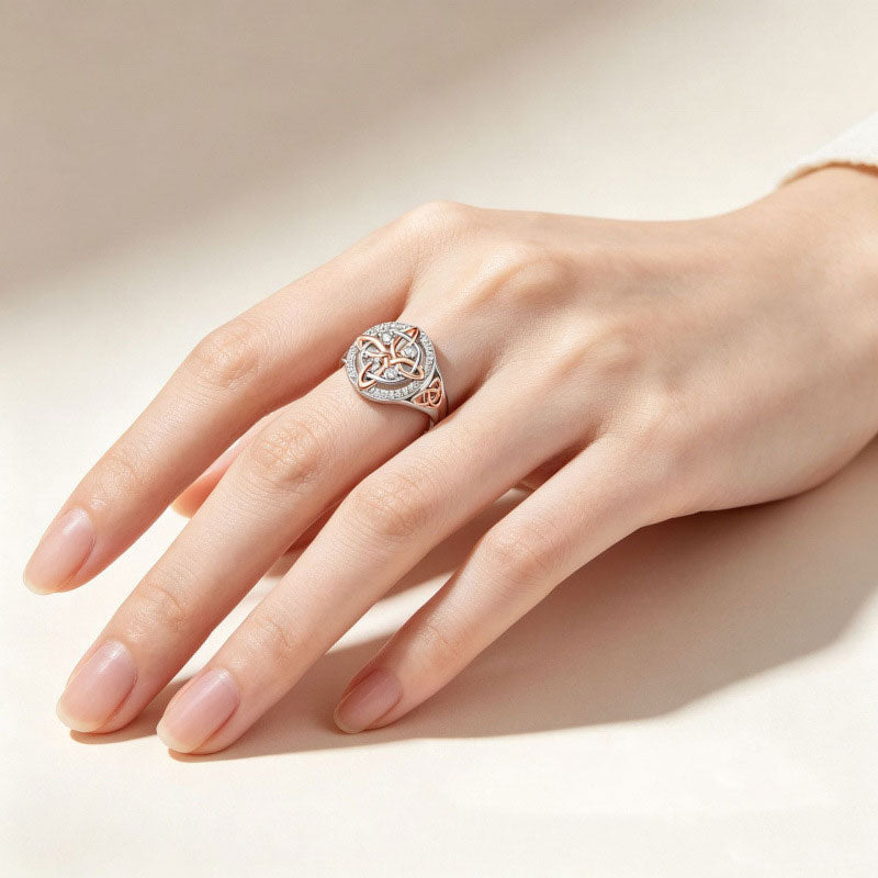 Witches Knot Ring Original Celtic Knot Jewelry