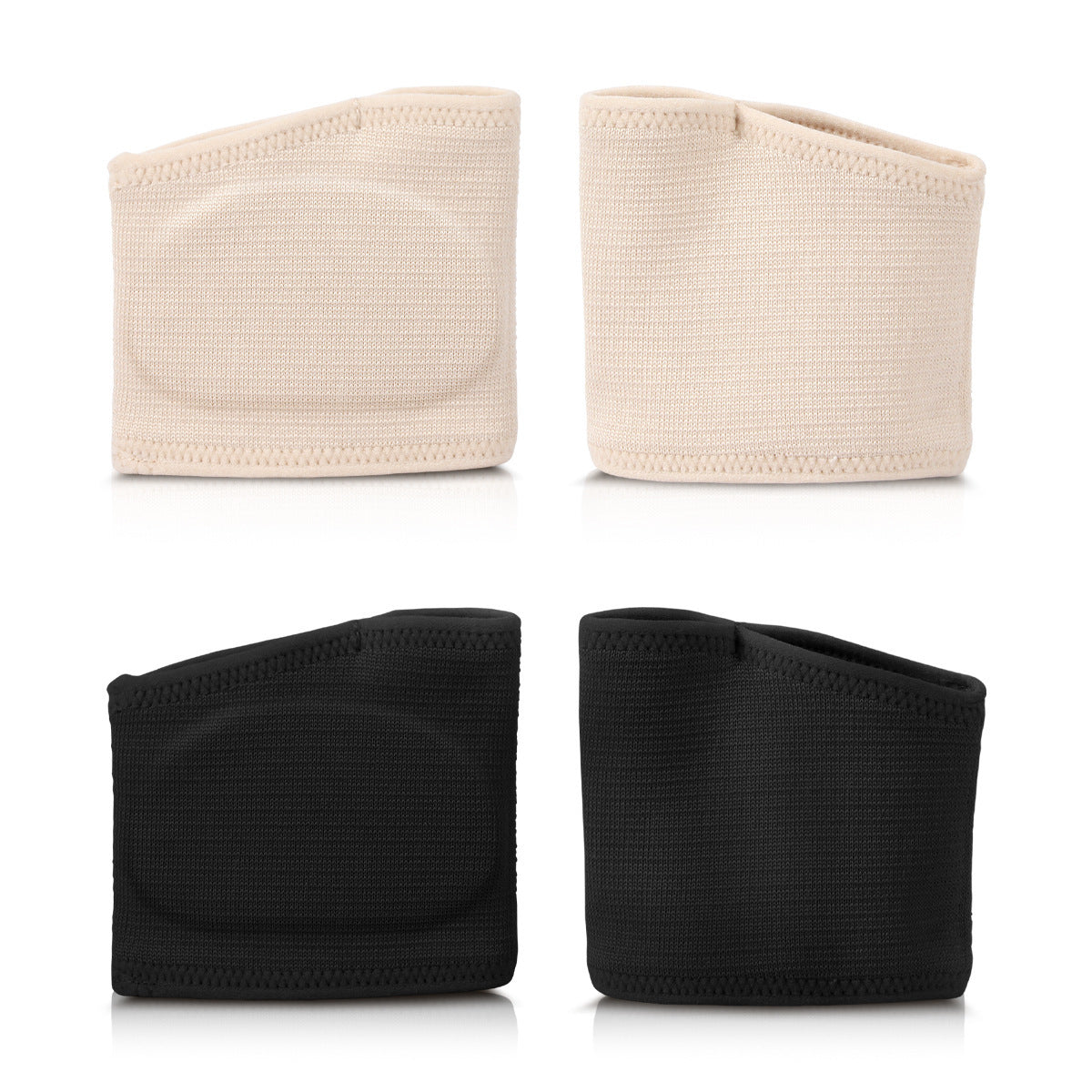 2 Pairs Metatarsal Sleeves Relief Foot Cushions, Wear-Resistant Forefoot Pads