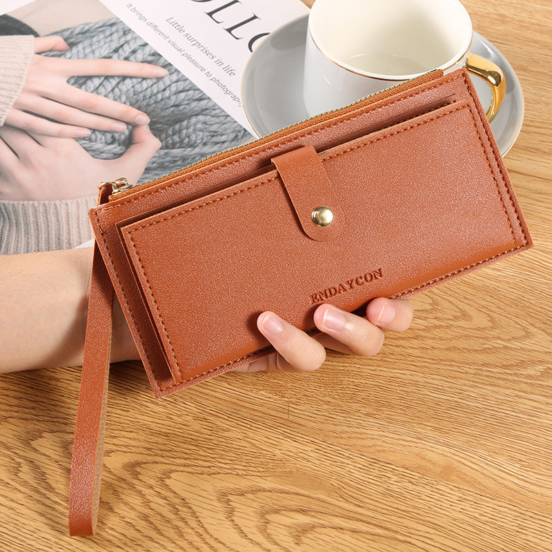 Coin Purse Long Card Bag Multifunctional Handheld Credit Holder Women's Wallet