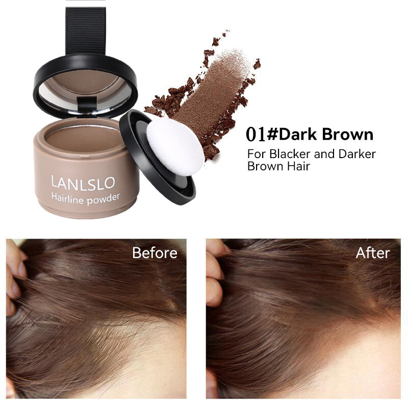 New Root Cover Up Hairline Shadow Powder,Root Touch Up Hair Powder Quickly Conceals Hair Loss