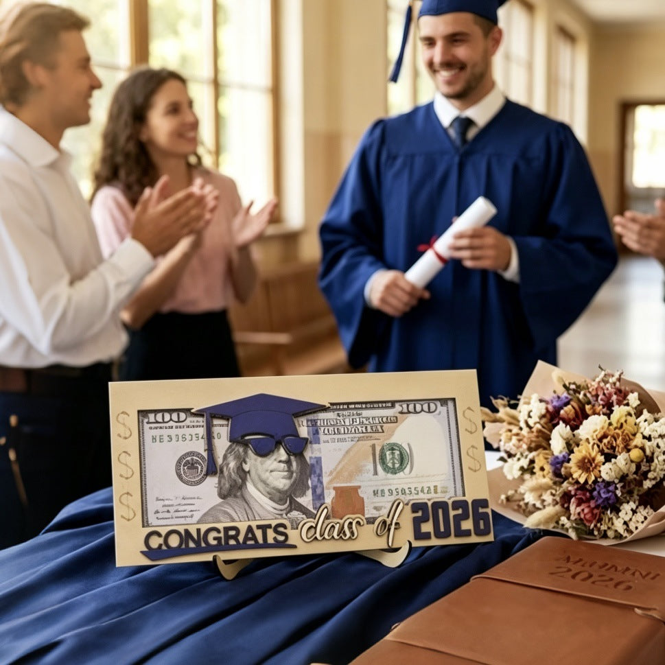 Sunglasses Graduation 2026 Money Holder