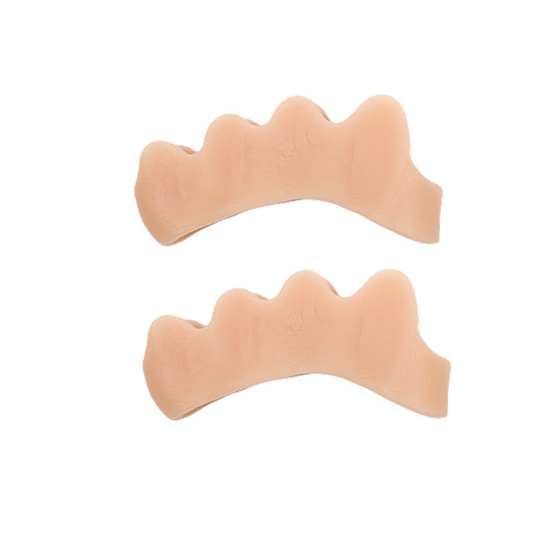 Silicone Toe Separators –Bunion Corrector & Hammertoe Straightener for Overlapping Toes