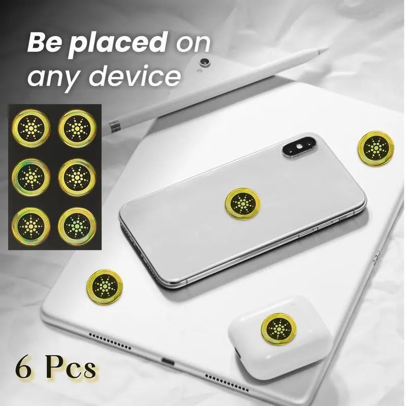 EMF-Reducing Stickers,Multi-Device Protective Stickers