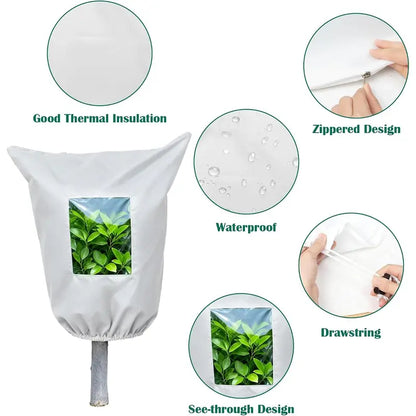 Plant Frost Protection Cover - Winter Frost Protection For Trees, Plants, and Shrubs