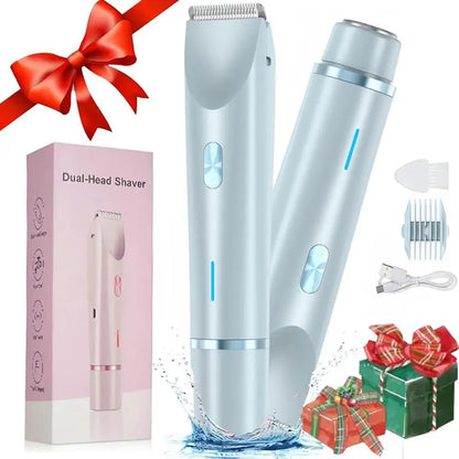 Electric Trimmer for Women, Electric Shaver and Razor Rechargeable 2-in-1 Body