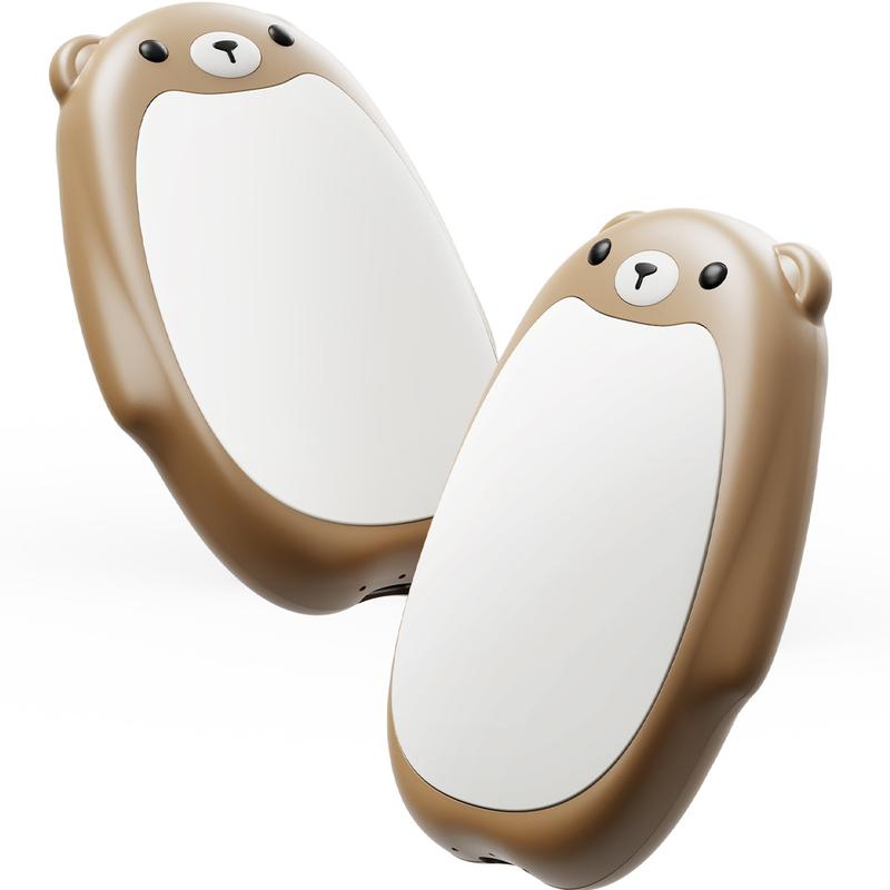 Hand Warmers Rechargeable - Cute Bear Design, 2 Pack Magnetic Hot Hands
