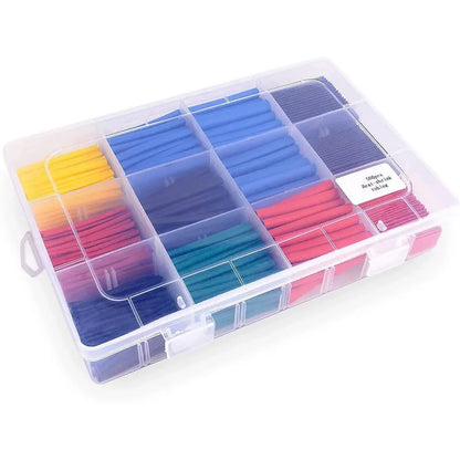 560PCS Heat Shrink Tube 2:1 Heat Shrink Tubing Kit with Storage Box