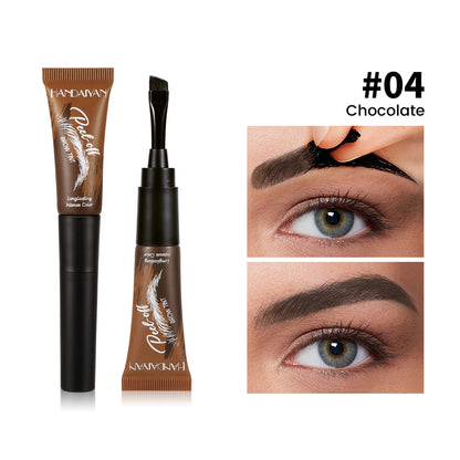 5Pcs Eyebrow Gel Peel Off, Waterproof & Long-lasting Transfer-proof Brow Tinted Stain