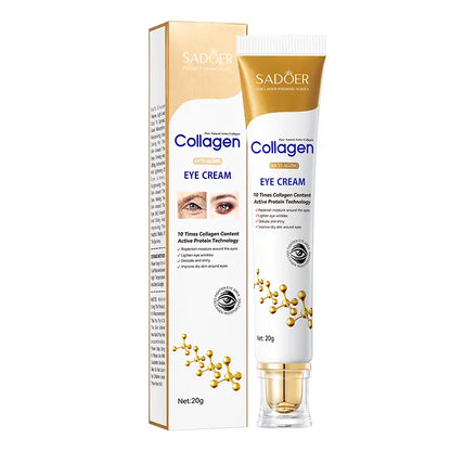 Collagen-Infused Under Eye Cream Puffiness Relief, Brightening, Firming