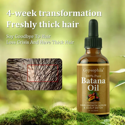 Batana Oil with Rosemary for Hair Growth