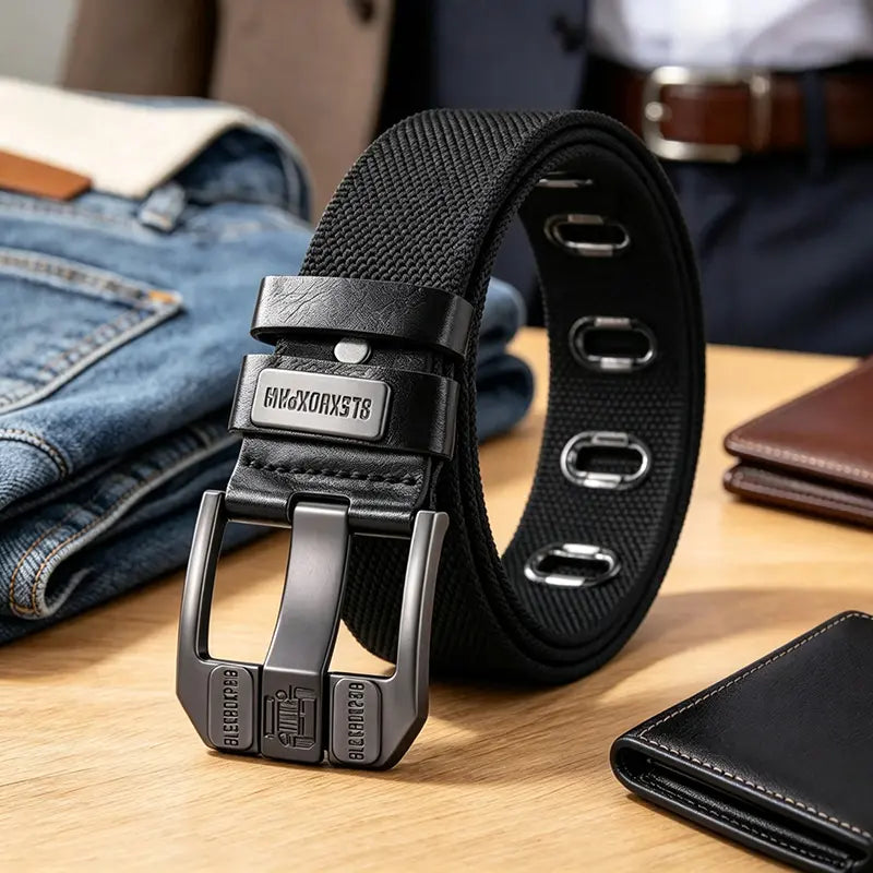 Unisex Minimalist Stylish Waistband - Buckle-Free Belt