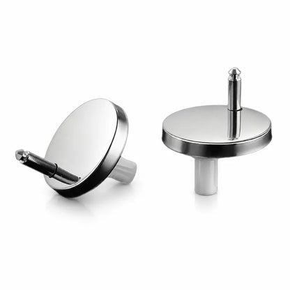 2PCS Universal Toilet Seat Expansion Screw Bolts, Thickened Stainless Steel