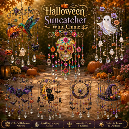 Halloween Suncatcher Wind Chime