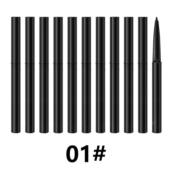 12Pcs Waterproof Eyeliner Pencil Hypoallergenic & Vegan Smudge-Proof Gel Formula