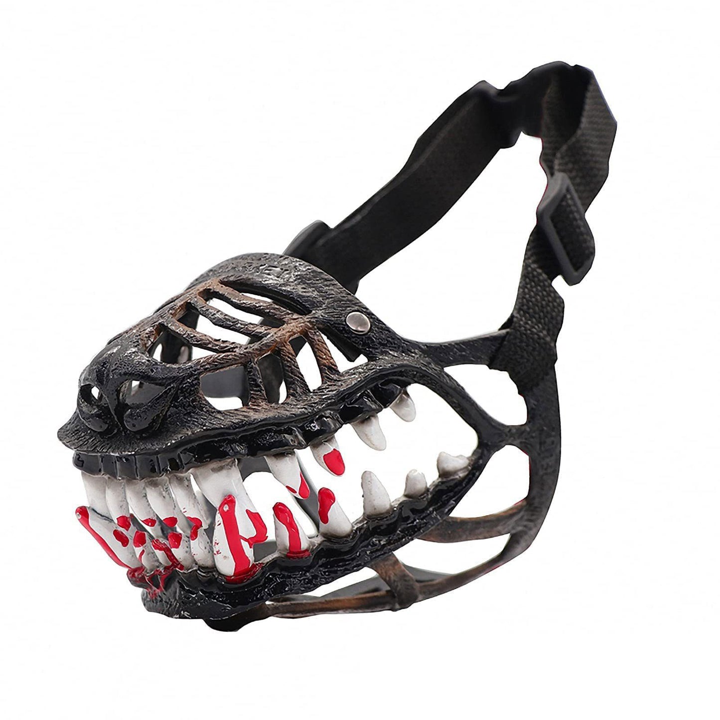 Halloween Muzzle for Large Dog Mesh Dog Muzzle Soft Muzzle for Dog