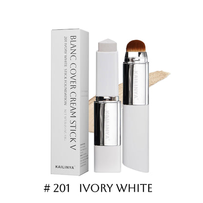4-in-1 Dual-Ended Color-Changing Natural Longwear Foundation Stick