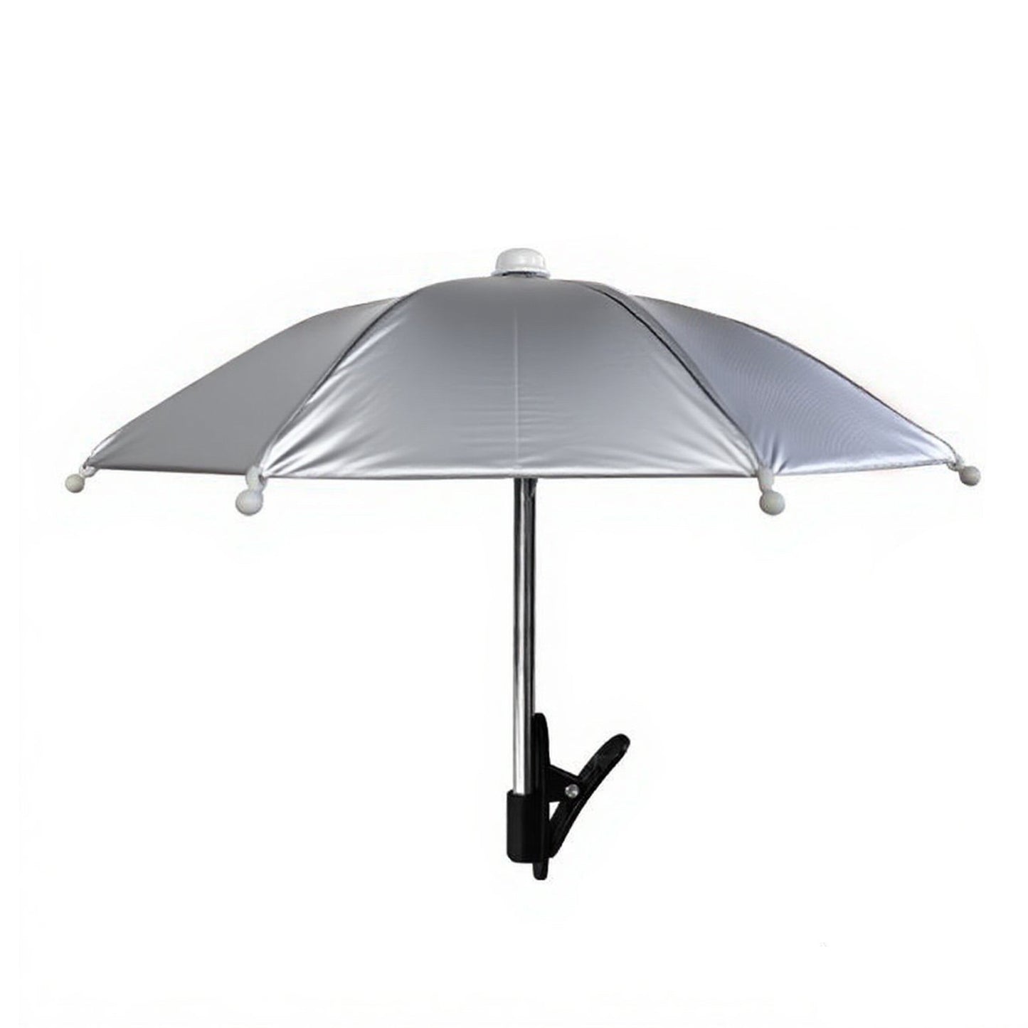 Mini Cell Phone Umbrella Clip, Outdoor Phone Sun Shade Shield with Flexible Angle Design