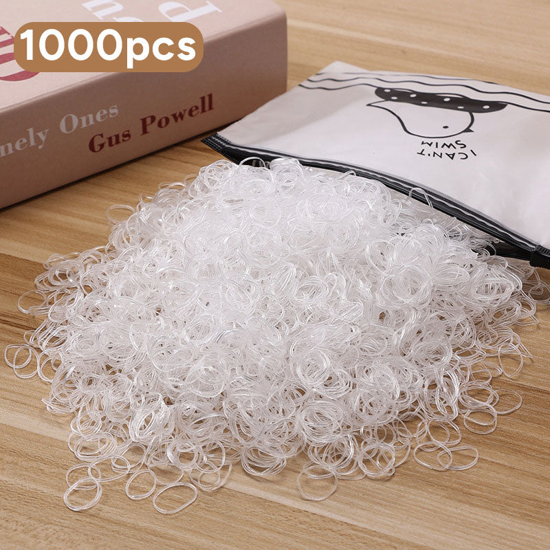1000PCS Little Elastic Hair Bands for Girls Kids Toddler Women