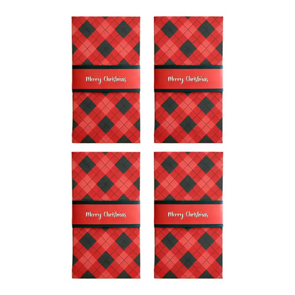 4Pcs Handmade Waterfall Interactive Tab Greeting Card
