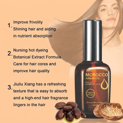 Hair Moisturizing Moroccan Argan Hair Oil Pure Macadamia Nut oil