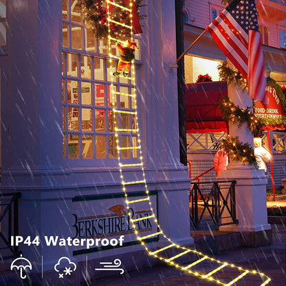 3-Meter Outdoor LED Christmas Lights (Santa Claus Design), 8 Lighting Modes