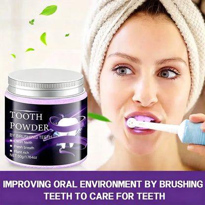 High-Efficiency Tooth Powder - Gentle, Sensitive-Friendly Natural Mouth Care