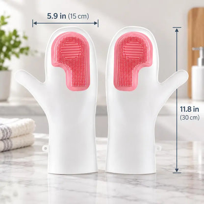 3 Pairs Multi-functional Kitchen Cleaning Gloves
