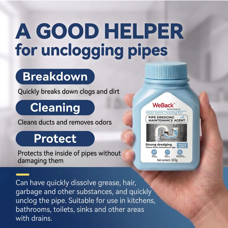 Safety-Grade Extra Strong Drain Opener - Kitchen Cleaning