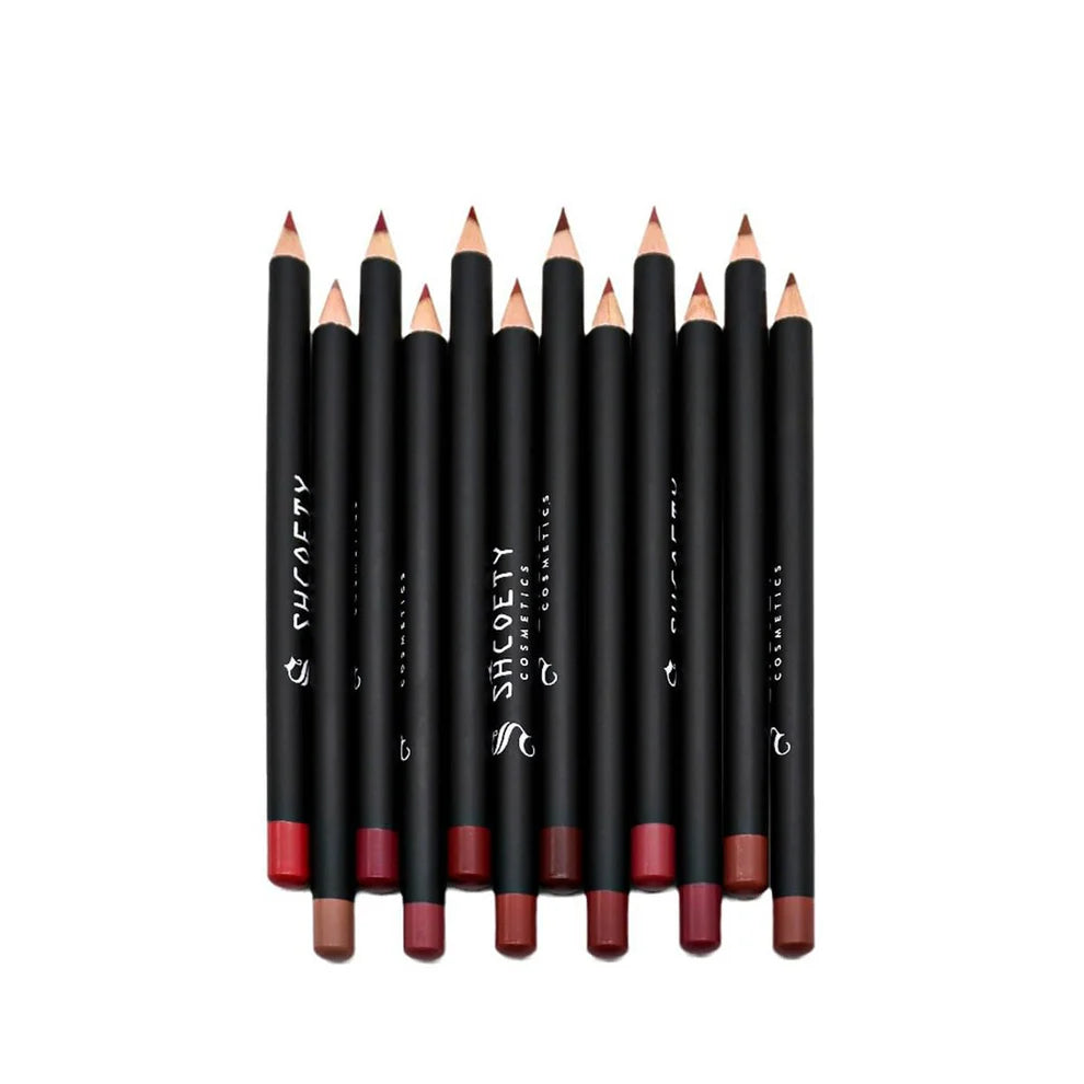 12 Colors Matte Lip Liner Set