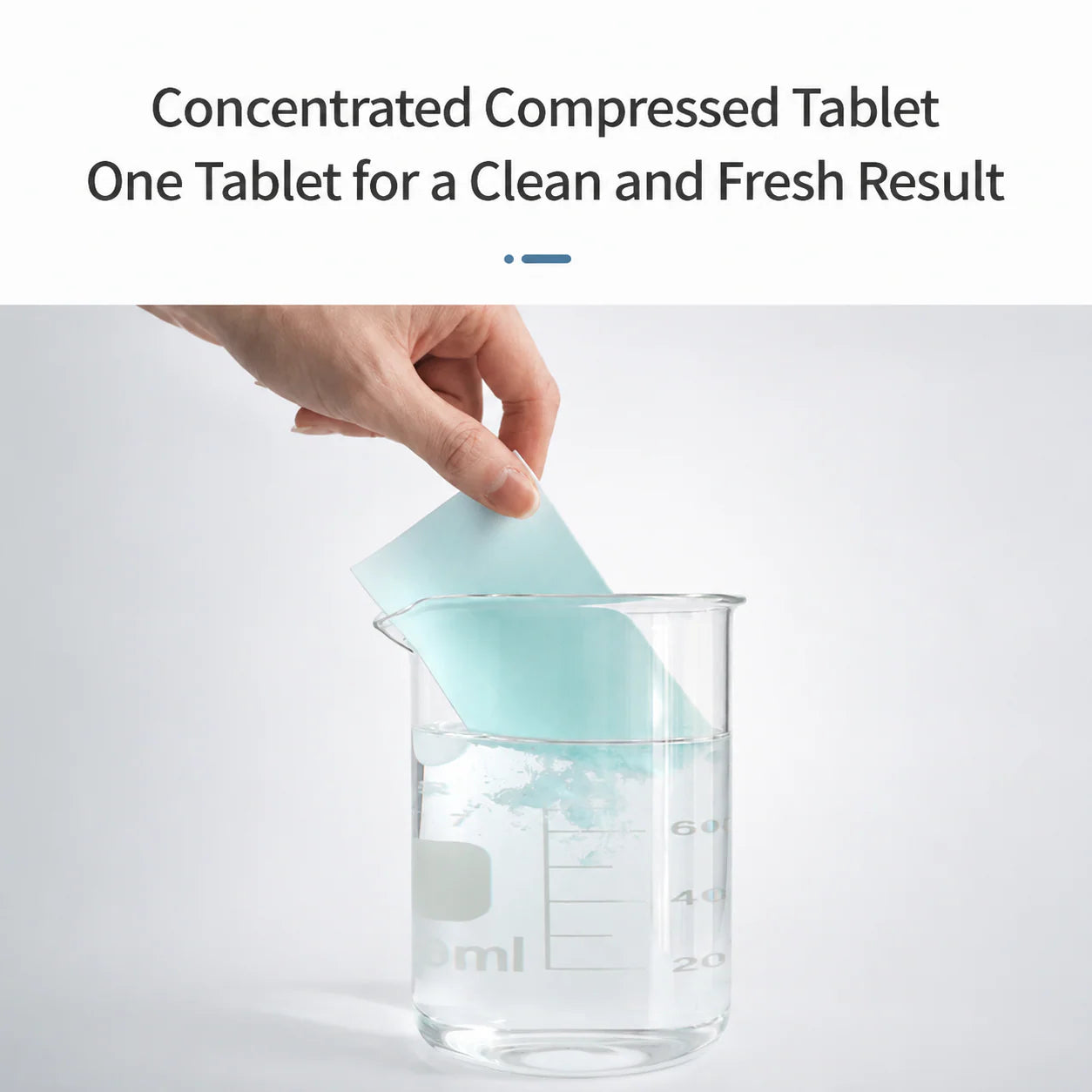 100Pcs Floor Cleaning Tablets Multi-Surface Antibacterial Cleaner