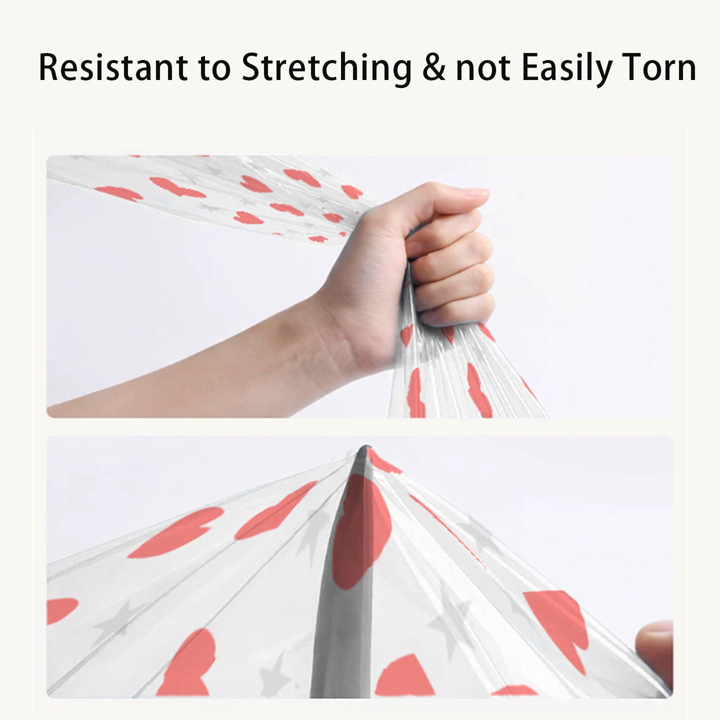100 Sheets Disposable PE Isolation Film Portable Travel Hygiene Protective Film