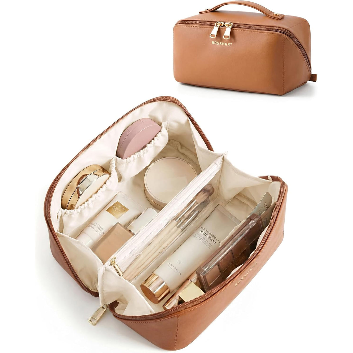 Cosmetic Travel Bag,Large Travel Cosmetic Bag for Women