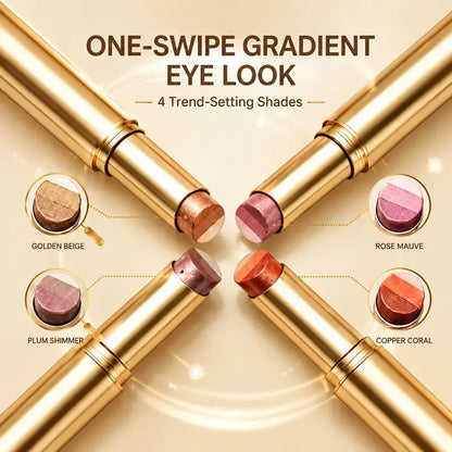 4PCS 3-Color Eyeshadow Stick Gradient, Cream Eyeshadow